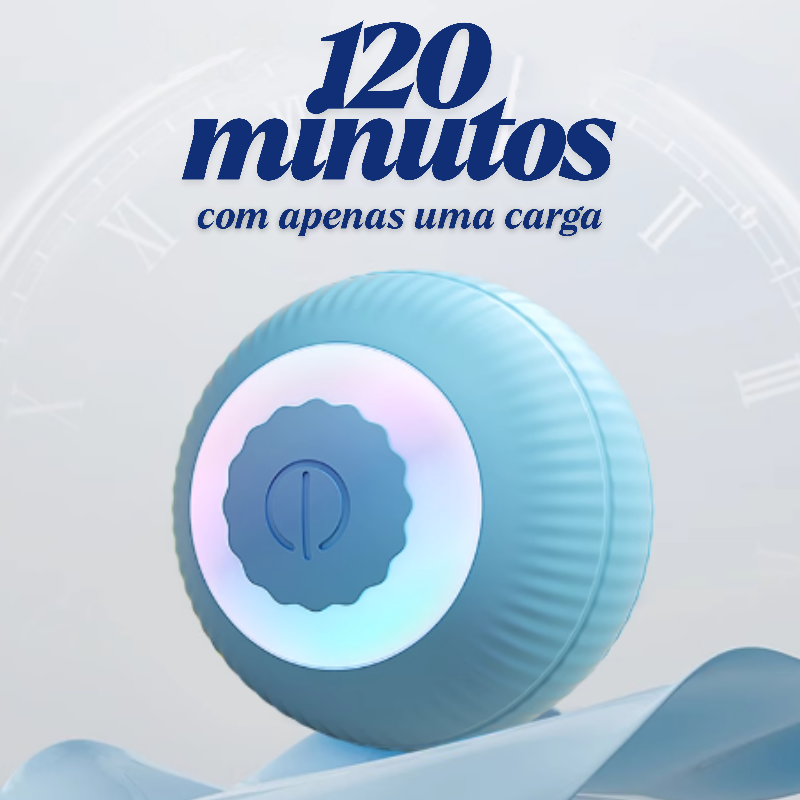 Brinquedo interativo recarregável para gatos com até 120 minutos de uso