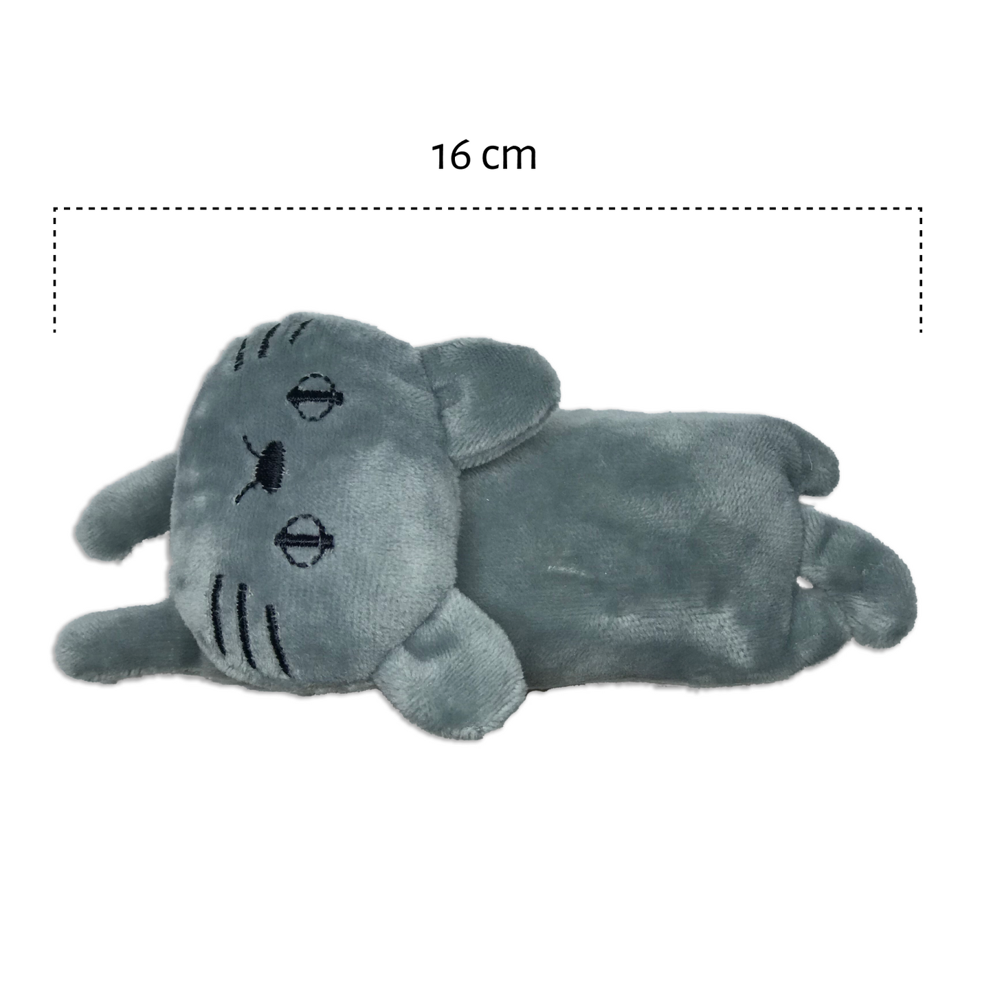 Animal de Pelúcia com Apito para Cachorro 16cm x 6,5cm