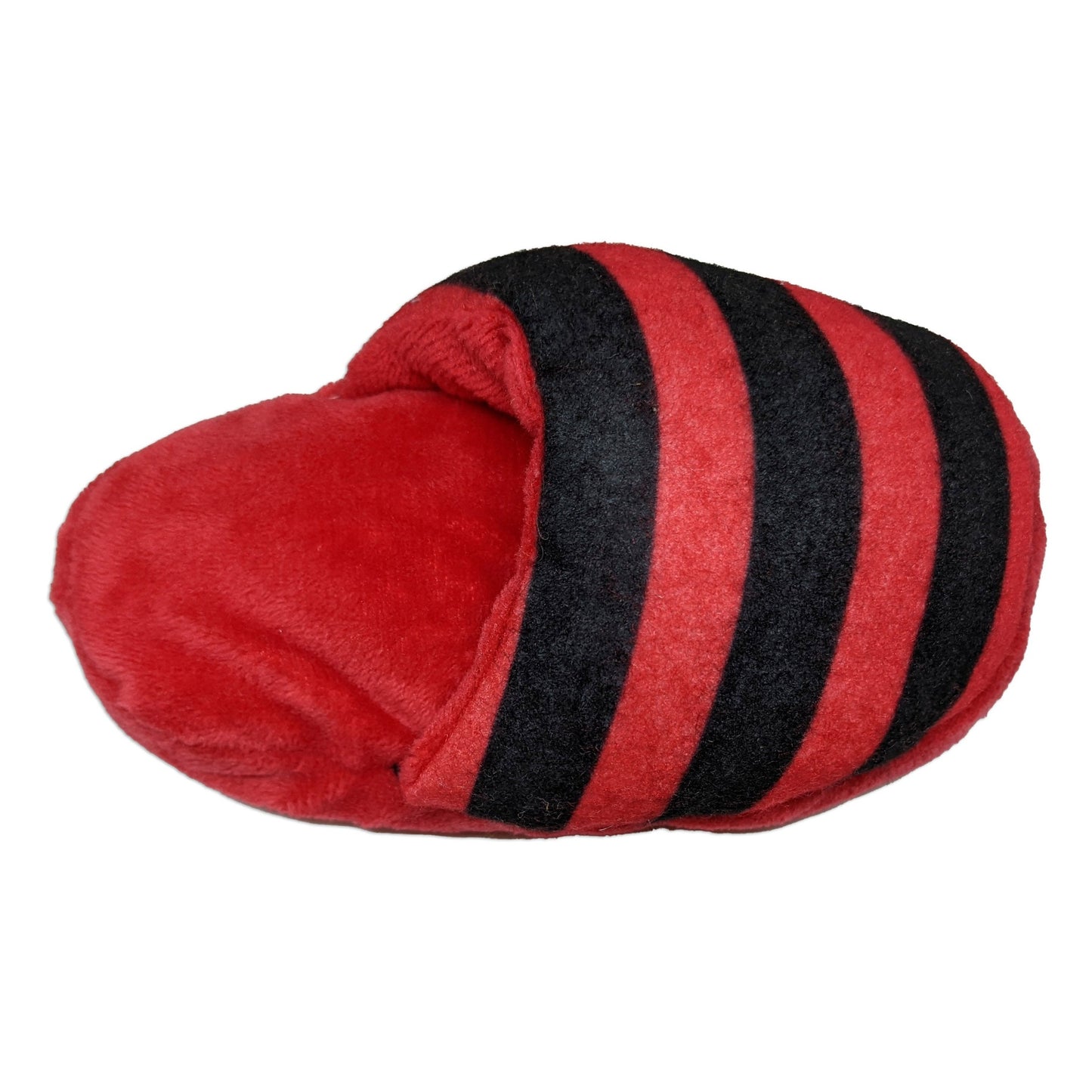 Pantufa Fofa pelúcia para pets 15cm vermelha