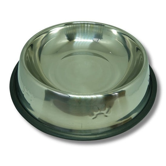 Comedouro de inox 1600 ml para água de cães grandes