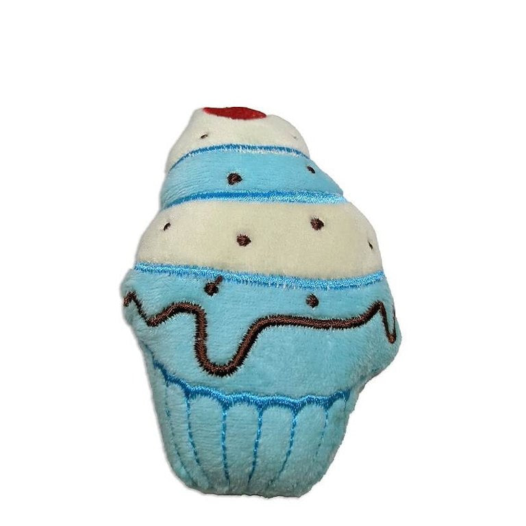 Mini Pelúcia Sorvete 10.5cm C/ Som azul