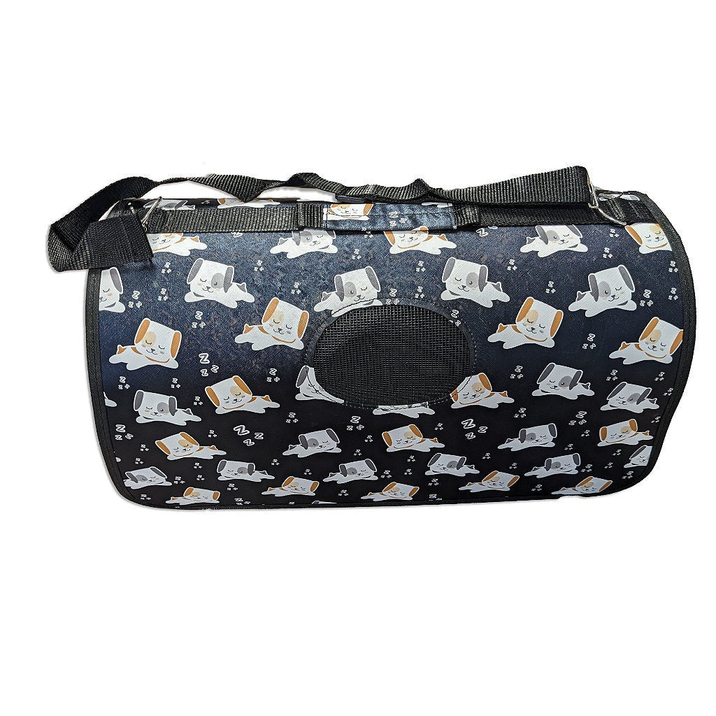 Bolsa Transporte Pet G Estampada Com Telinha para Circulação