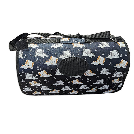 Bolsa Transporte Pet G Estampada Com Telinha para Circulação
